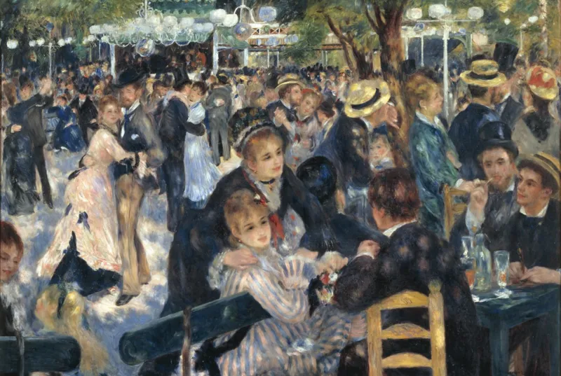Auguste Renoir : Bal du Moulin de la Galette, 1876