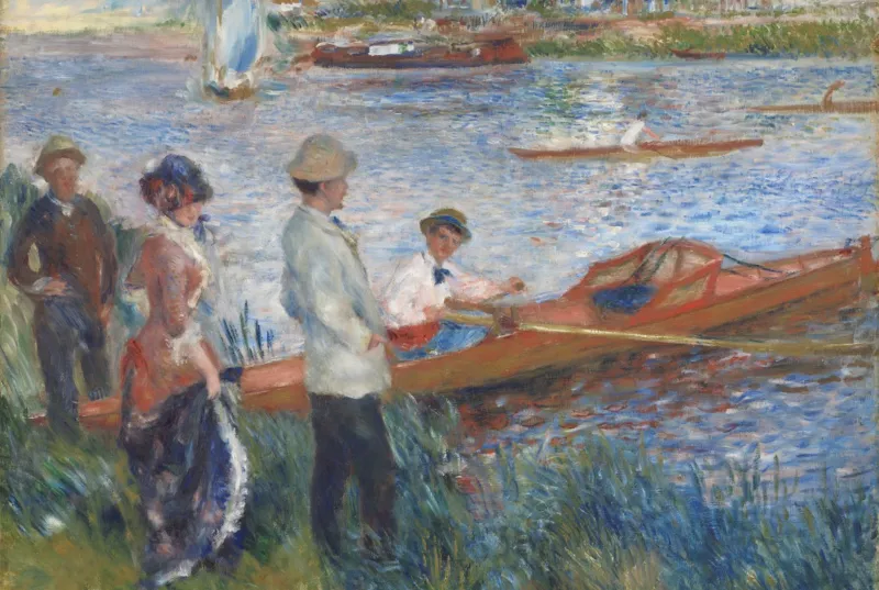 Renoir Auguste : Canoteurs à Chatou, 1879