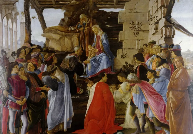 Sandro Botticelli: Adoration of the Magi (Zanobi Altar), 1475