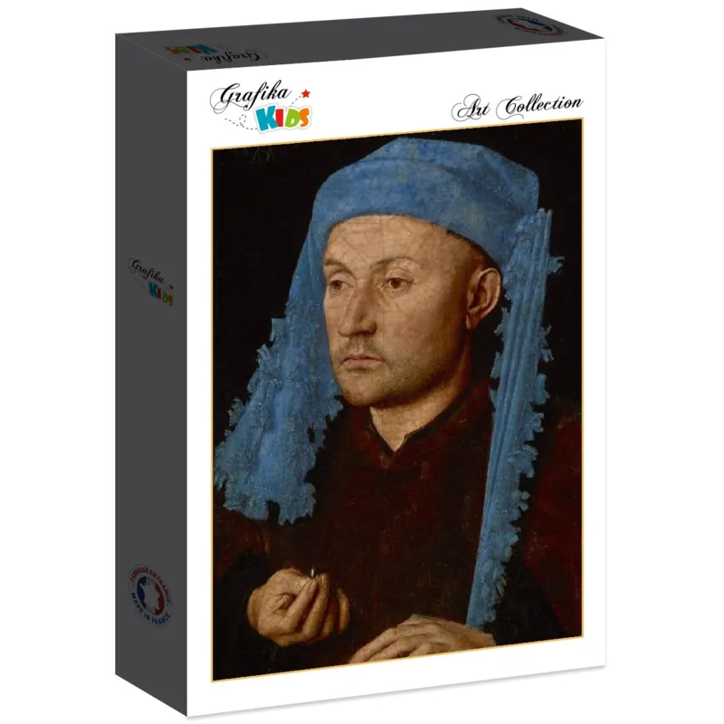 Jan van Eyck - Portrait of a Man with a Blue Chaperon, 1430-33