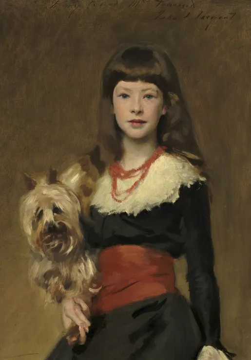 John Singer Sargent : Miss Beatrice Townsend, 1882