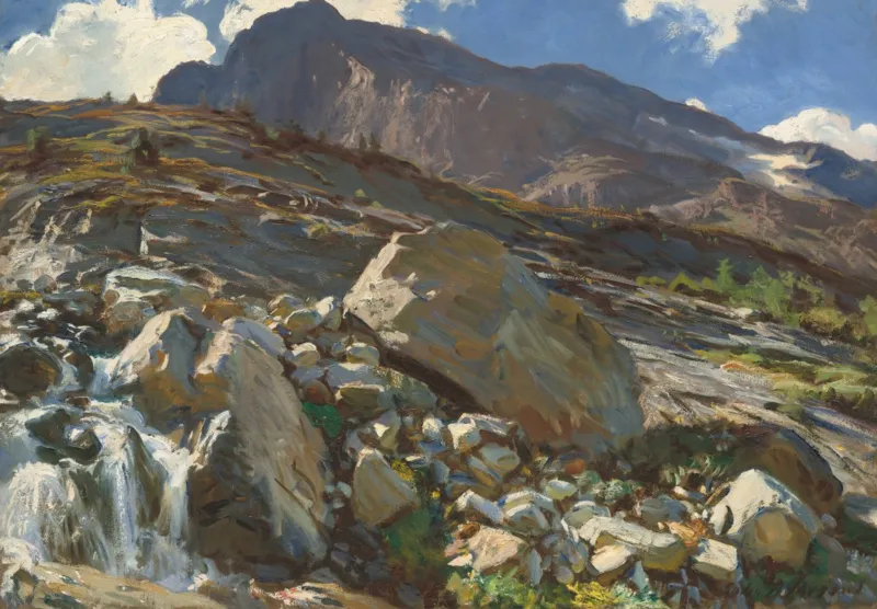 John Singer Sargent : Col du Simplon, 1911