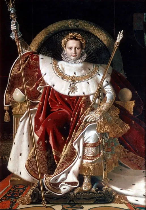 Jean-Auguste-Dominique Ingres : Napoléon sur le trône impérial, 1806