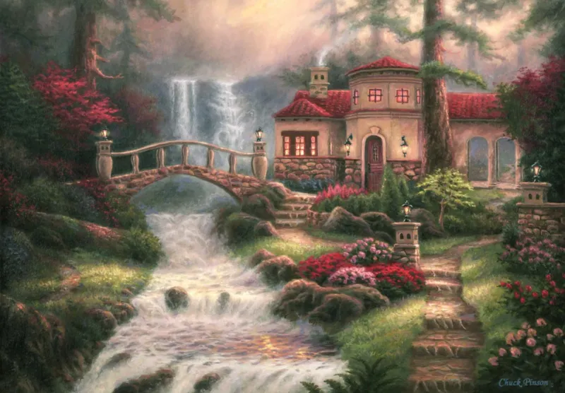 Chuck Pinson - Sierra River Falls