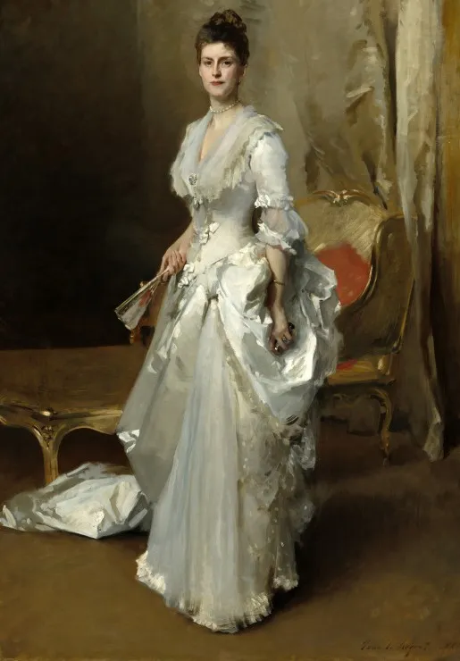 John Singer Sargent : Margaret Stuyvesant Rutherfurd White (Mrs. Henry White), 1883