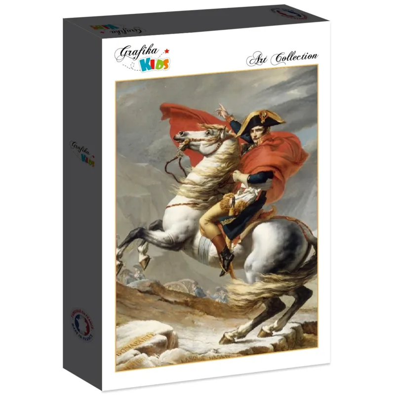Jacques-Louis David: Bonaparte franchissant le Grand Saint-Bernard, 20 mai 1800