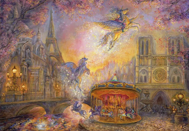 Josephine Wall - Magical Merry Go Round