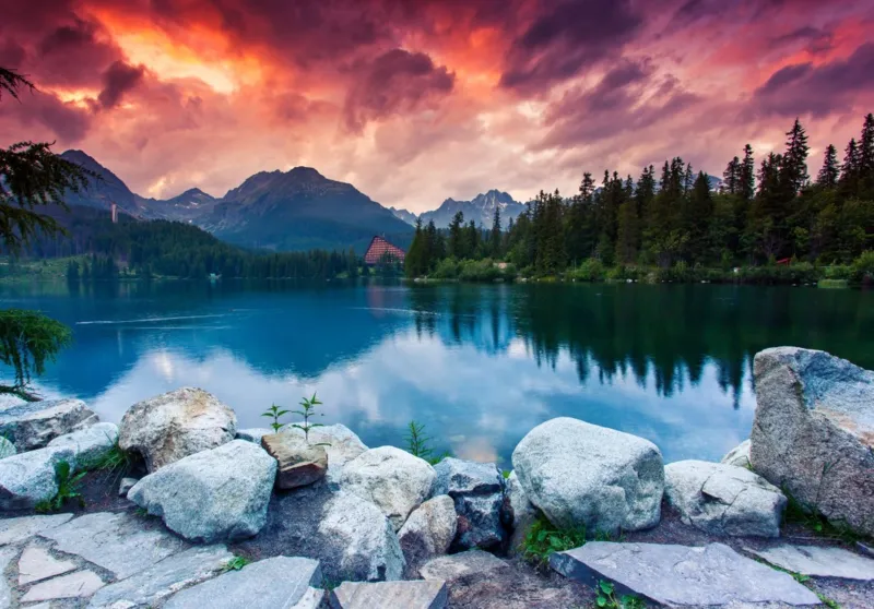 Parc National des Hautes Tatras, Slovaquie, Pologne