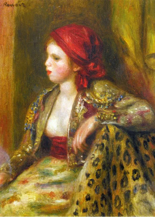 Renoir Auguste : Odalisque, 1895
