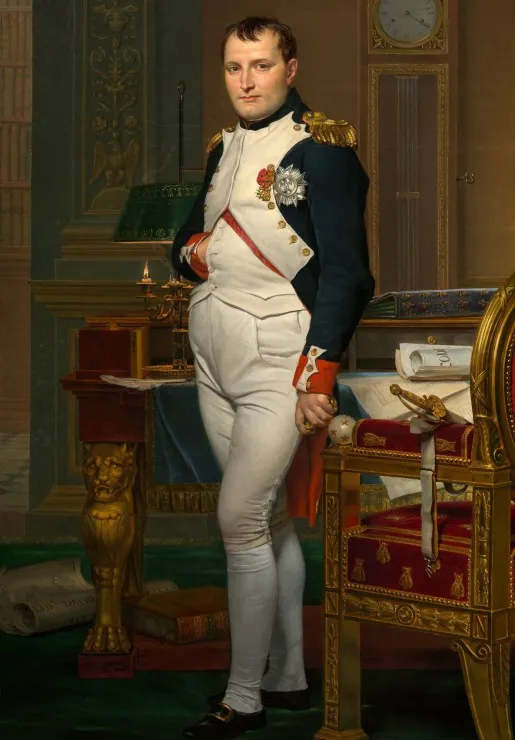 Jacques-Louis David: Napoléon dans son Cabinet de Travail, 1812