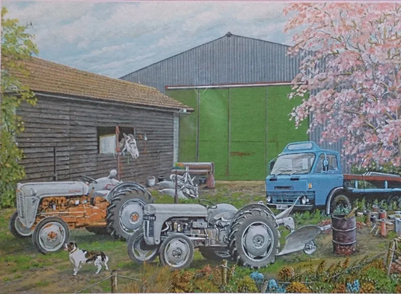 Roy Didwell - Springtime Farmyard