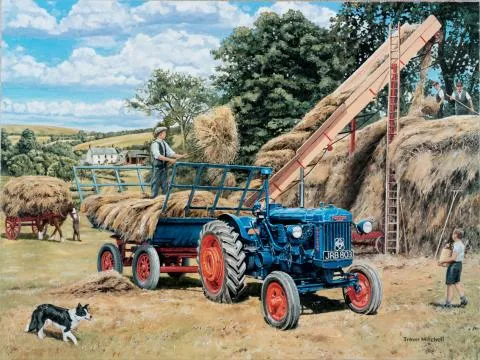 Trevor Mitchell - Building a Hayrick