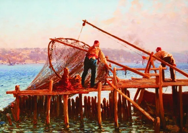 Fausto Zonaro: Pêcheurs