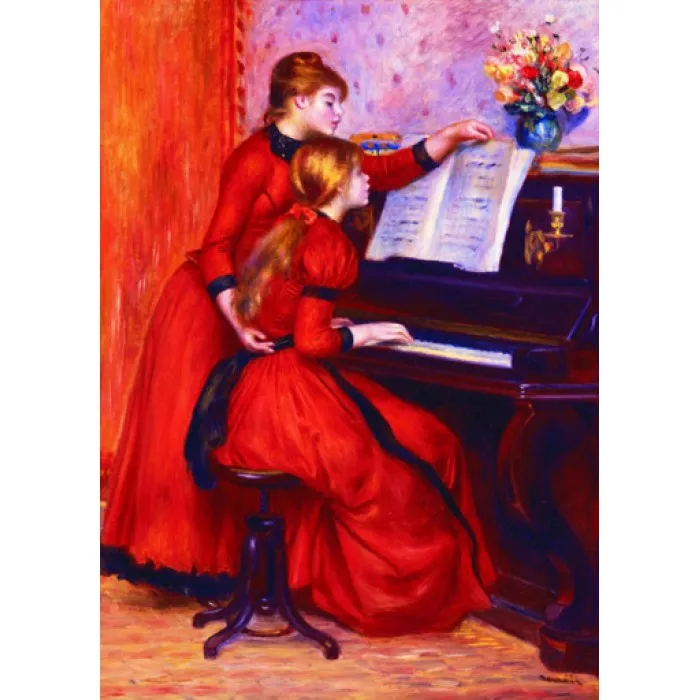 Renoir Auguste : Jeunes Filles au Piano