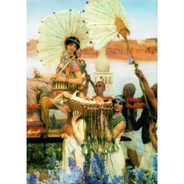 Sir Lawrence Alma-Tadema : The Finding of Moses