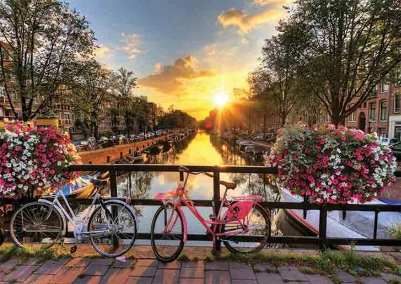 Lever de Soleil à Amsterdam
