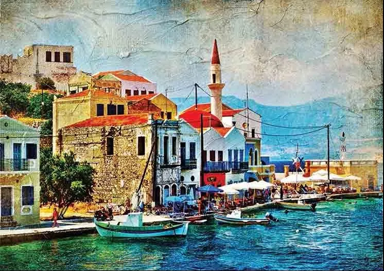 A Pretty Island in Mediterraenan Sea