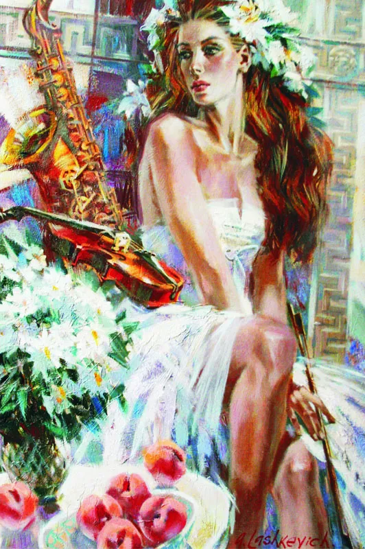 La Femme au Saxophone