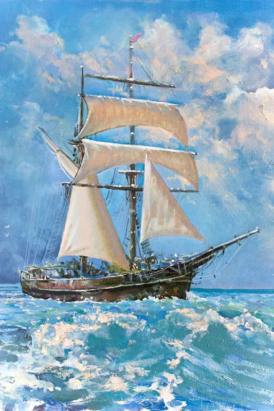 Sailboat in the Ocean