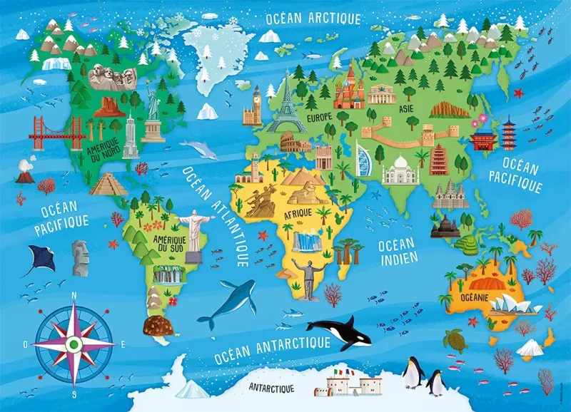 Carte du Monde