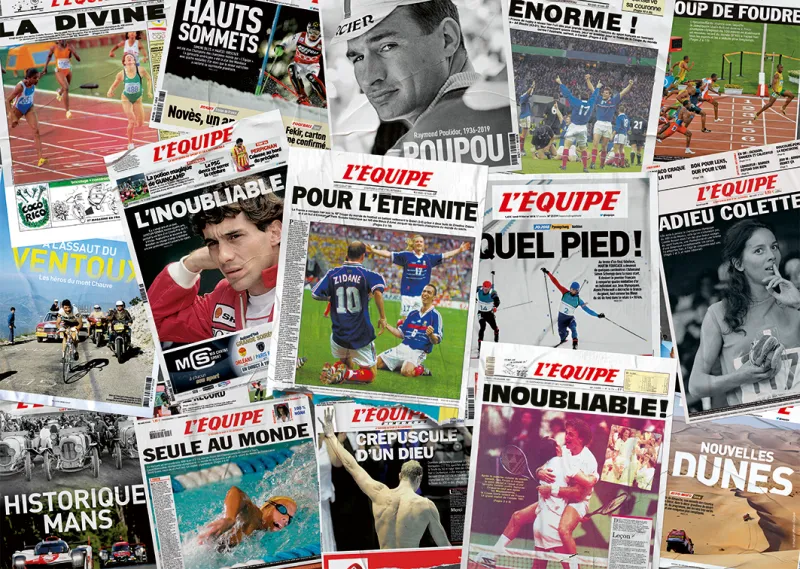 Les Unes Emblématiques / L'Equipe