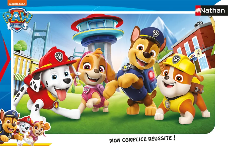 Puzzle Cadre - Les Chiots de la Pat'Patrouille