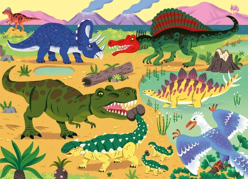 Pièces XXL - Dinosaures