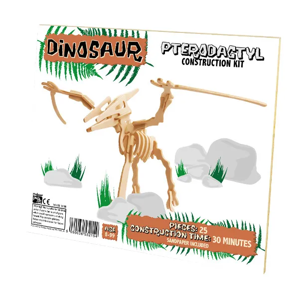 Puzzle 3D en Bois - Ptérodactyle