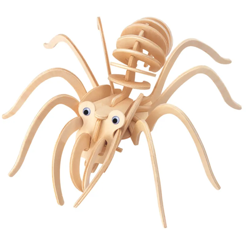 Puzzle 3D en Bois - Stanley l'Araignée