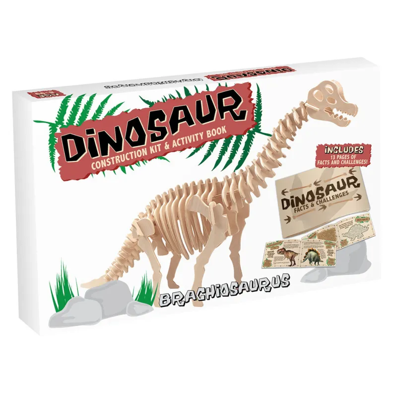 Puzzle 3D en Bois - Brachiosaure (Large)