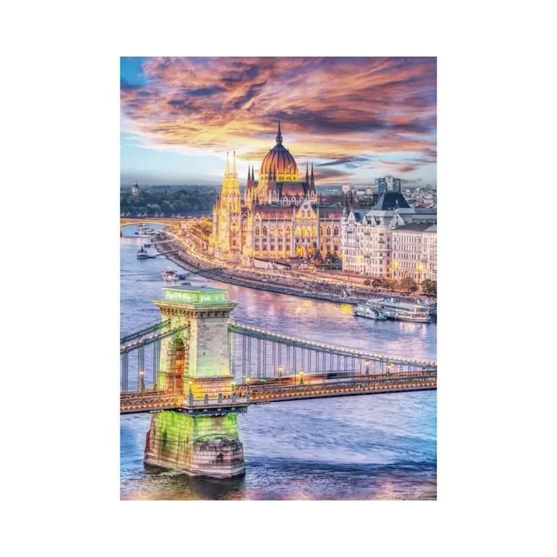 Pont de la Chaîne, Budapest , Hongrie