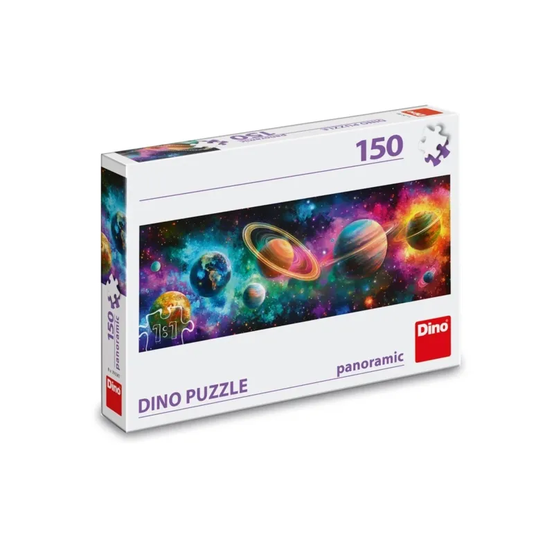Puzzle Panoramique - Planètes Colorées