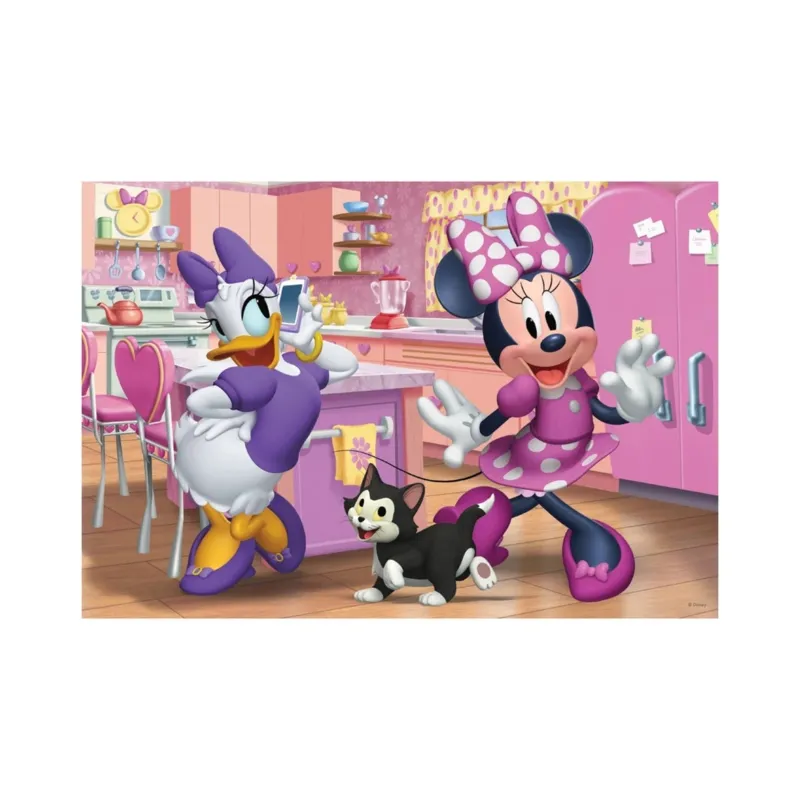 2 Puzzles - Minnie et Figaro