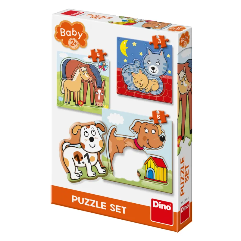 3 Puzzles - Animaux