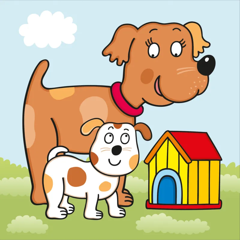 3 Puzzles - Animaux