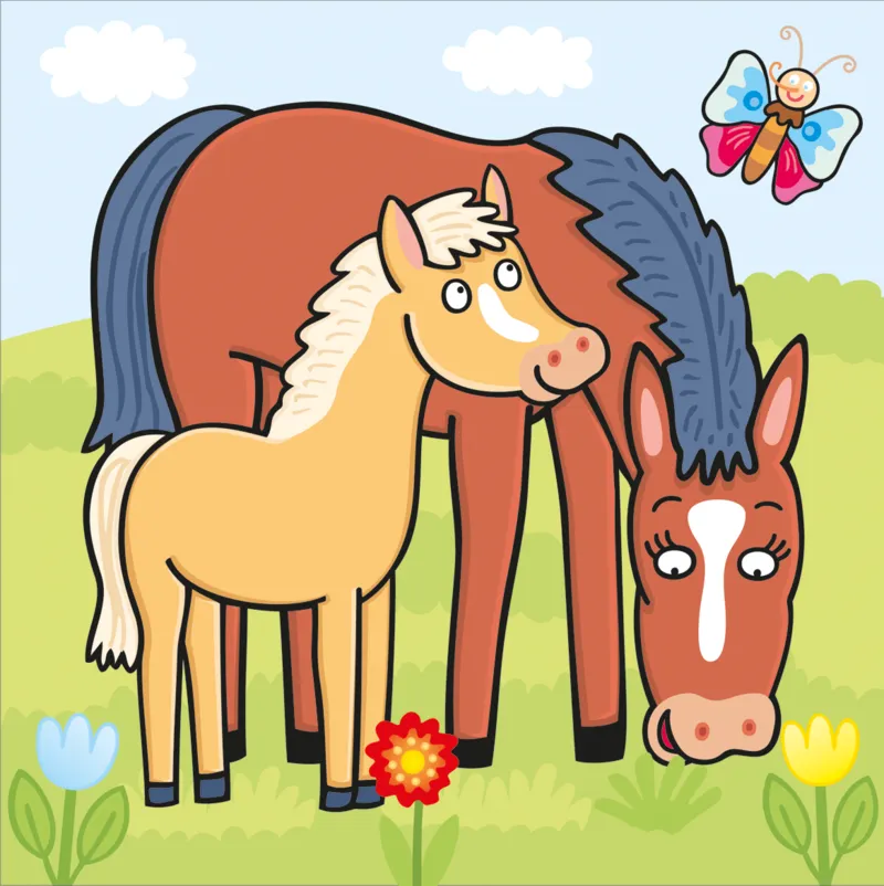 3 Puzzles - Animaux
