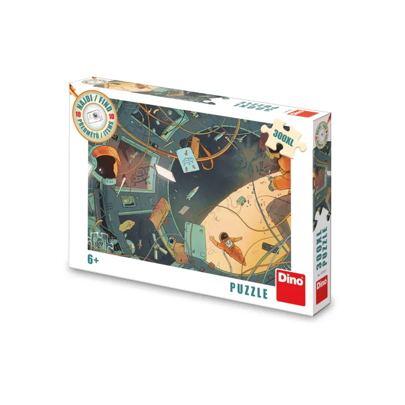 Pièces XXL - Puzzle Trouvez les 10 Objets - Espace