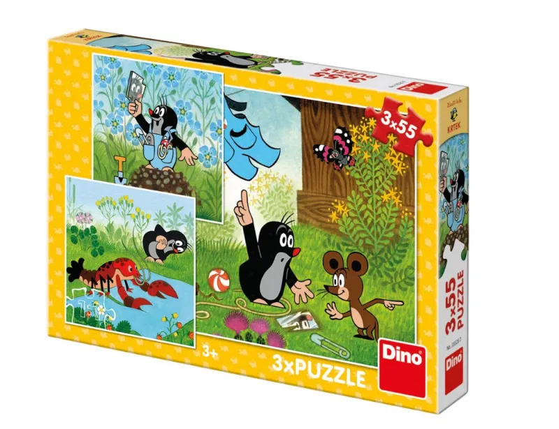 3 Puzzles - La Petite Taupe