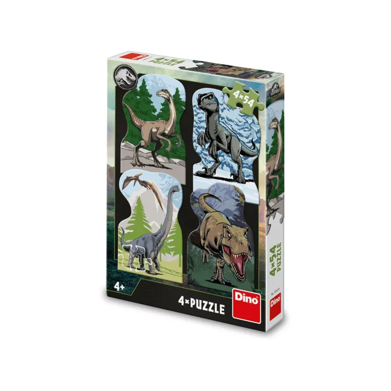 4 Puzzles - Jurassic World
