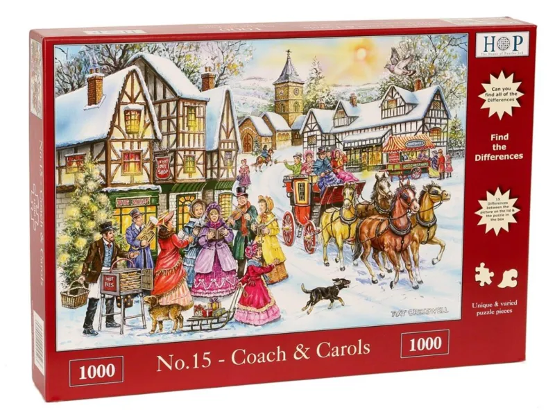 Trouvez les 15 Differences No.15 - Coach & Carols