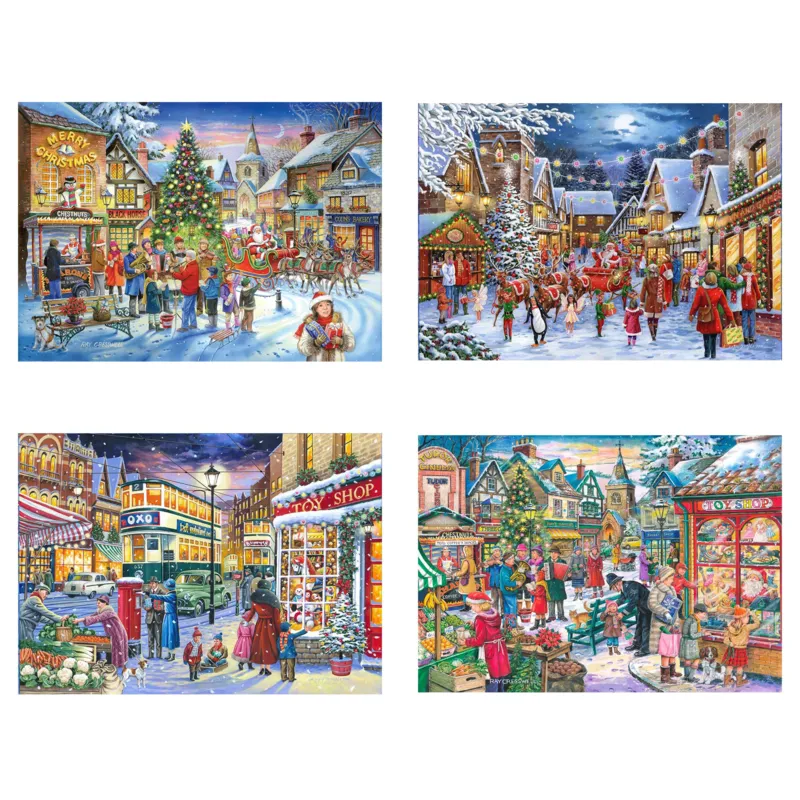 4 Puzzles - Christmas Shopping