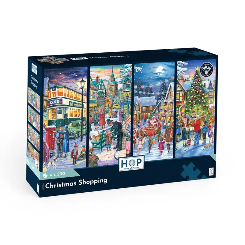 4 Puzzles - Christmas Shopping