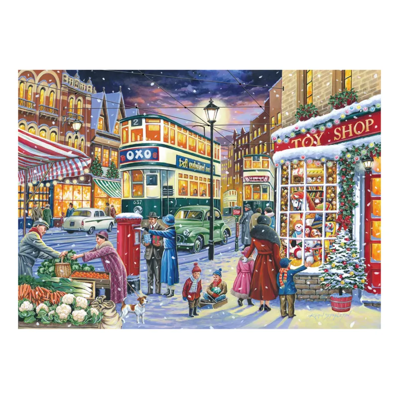 4 Puzzles - Christmas Shopping