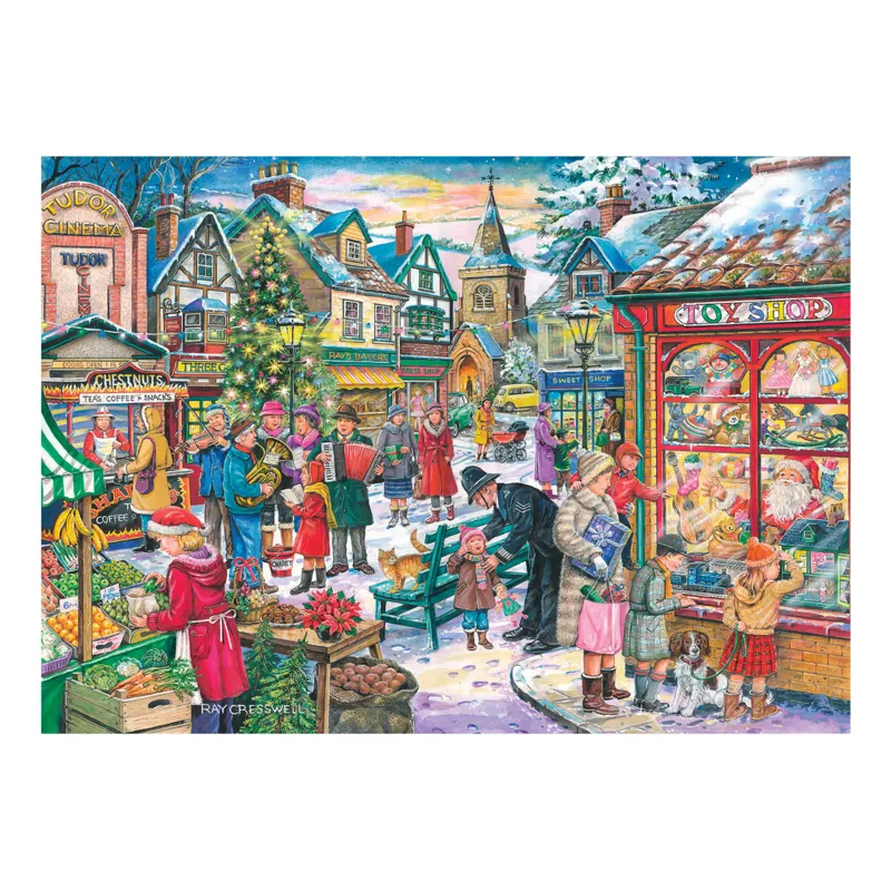 4 Puzzles - Christmas Shopping