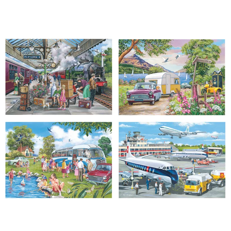 4 Puzzles - En Voyage