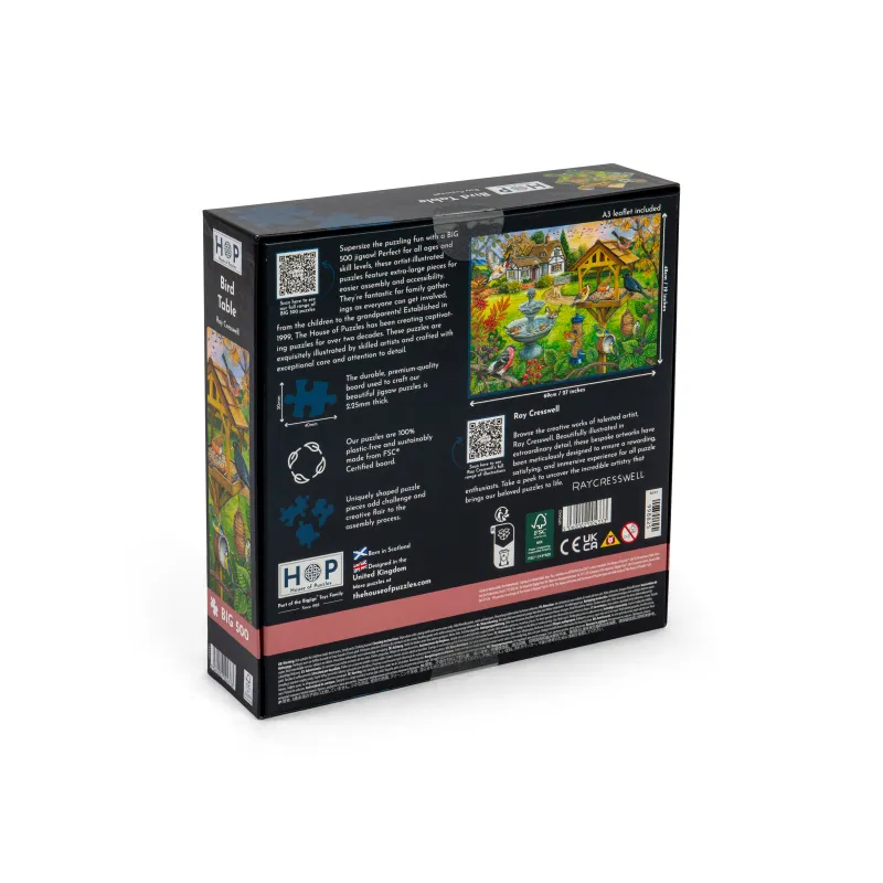 Pièces XXL - Table À Oiseaux