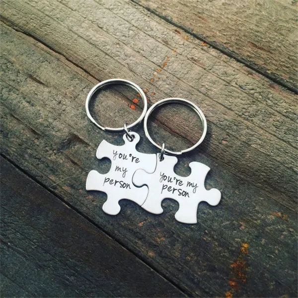 2 Porte-Clés Puzzle - You're my Person