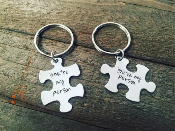 2 Porte-Clés Puzzle - You're my Person