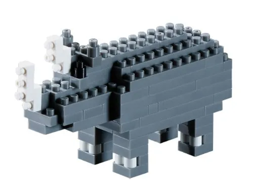 Nano Puzzle 3D - Rhinocéros