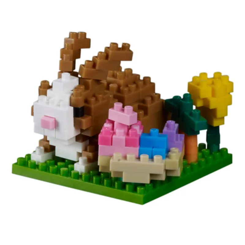 Nano Puzzle 3D - Carte Joyeuses Pâques